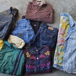 Odzież używana sortowana VINTAGE retro - mix 10 kg