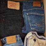 Męska sortowana odzież używana 20 kg - długie spodnie - obrazek 3