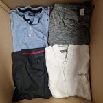 Odzież używana sortowana 20 kg MIX - męska (wiosna-lato) - obrazek 5