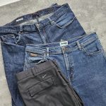 Męska sortowana odzież używana 20 kg - długie spodnie - obrazek 2